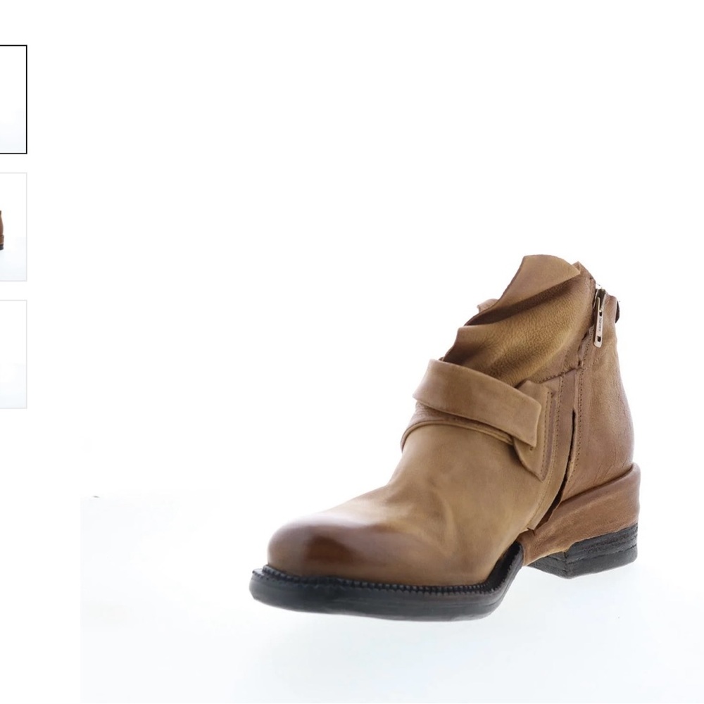 A.S.98 Martina Tan Ankle Booties - Picture 4 of 7